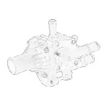 Kućište termostata OE OPEL 25192230 IC-E355D6 Kućište termostata OE OPEL 25192230 IC-E355D6