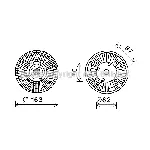 Kvačilo, ventilator hladnjaka AVA COOLING MNC073 AVA IC-G080ZA