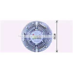 Kvačilo, ventilator hladnjaka AVA COOLING REC100 AVA IC-F8C005