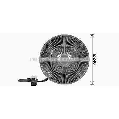 Kvačilo, ventilator hladnjaka AVA COOLING REC153 AVA IC-G0NVNR