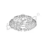 Kvačilo, ventilator hladnjaka HANS PRIES HP302 006 IC-A79565