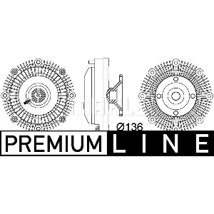 Kvačilo, ventilator hladnjaka MAHLE CFC 110 000P IC-G08F8L