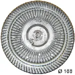 Kvačilo, ventilator hladnjaka MAHLE CFC 123 000P IC-G08F8P