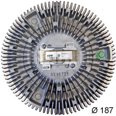 Kvačilo, ventilator hladnjaka MAHLE CFC 129 000P IC-G08F8T