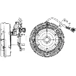 Kvačilo, ventilator hladnjaka MAHLE CFC 207 000P IC-G08F97