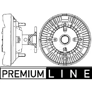 Kvačilo, ventilator hladnjaka MAHLE CFC 231 000P IC-G08F9A