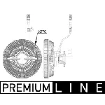 Kvačilo, ventilator hladnjaka MAHLE CFC 242 000P IC-G08HYA