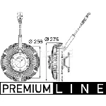 Kvačilo, ventilator hladnjaka MAHLE CFC 97 000P IC-G08DQK