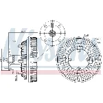 Kvačilo, ventilator hladnjaka NISSENS NIS 86226 IC-G0O1F7