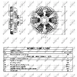 Kvačilo, ventilator hladnjaka NRF NRF 49086 IC-D8BDAE