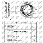 Kvačilo, ventilator hladnjaka NRF NRF 49089 IC-D8C517