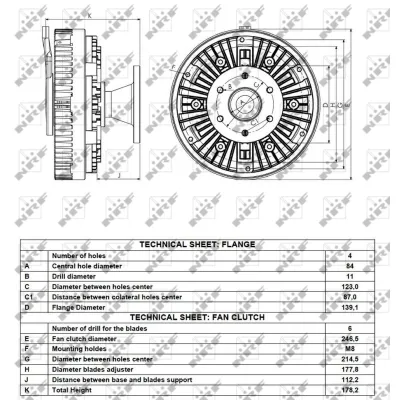 Kvačilo, ventilator hladnjaka NRF NRF 49125 IC-D88B9C