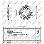 Kvačilo, ventilator hladnjaka NRF NRF 49164 IC-DDDCD6
