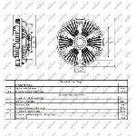 Kvačilo, ventilator hladnjaka NRF NRF 49422 IC-DCCAA4