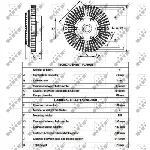 Kvačilo, ventilator hladnjaka NRF NRF 49546 IC-D756D8