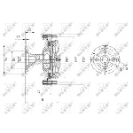 Kvačilo, ventilator hladnjaka NRF NRF 49613 IC-DF1C05