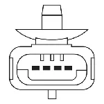 Lambda-sonda BOSCH 0 258 006 791 IC-B3DD96
