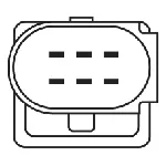 Lambda-sonda BOSCH 0 258 007 353 IC-B2966D