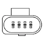 Lambda-sonda BOSCH 0 258 010 038 IC-B8BA83