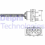 Lambda-sonda DELPHI ES10789-12B1 IC-B10814