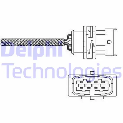 Lambda-sonda DELPHI ES10789-12B1 IC-B10814