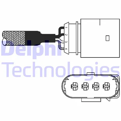 Lambda-sonda DELPHI ES10978-12B1 IC-AE6B62