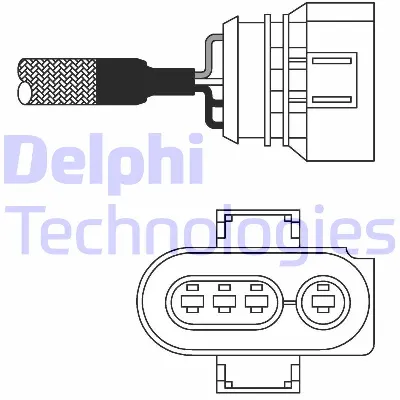 Lambda-sonda DELPHI ES10980-12B1 IC-D0C965