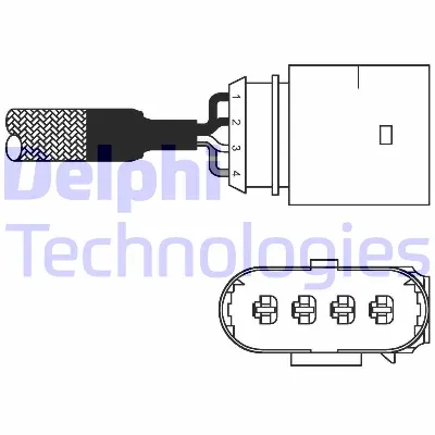 Lambda-sonda DELPHI ES10981-12B1 IC-AE6B5F