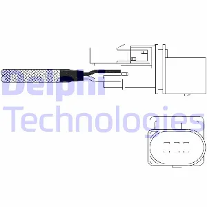 Lambda-sonda DELPHI ES11015-12B1 IC-D0C9ED