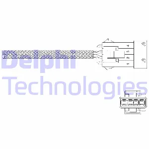 Lambda-sonda DELPHI ES11035-12B1 IC-D0C9F0