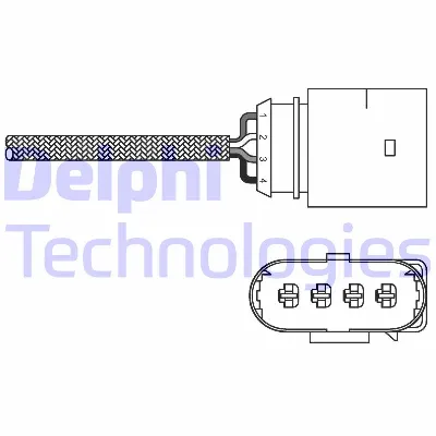 Lambda-sonda DELPHI ES20286-12B1 IC-AE6B12