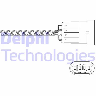 Lambda-sonda DELPHI ES20302-12B1 IC-B7B693