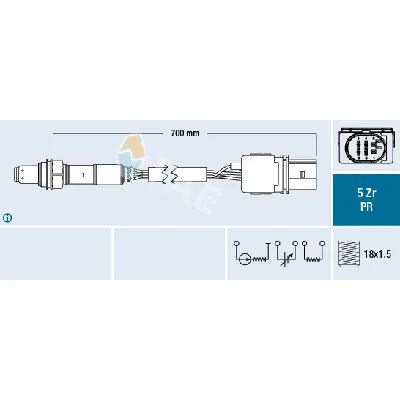 Lambda-sonda FAE FAE75034 IC-E48196