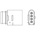 Lambda-sonda MAGNETI MARELLI 466016355001 IC-D9E99E