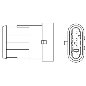 Lambda-sonda MAGNETI MARELLI 466016355067 IC-D9E9D2
