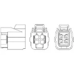 Lambda-sonda MAGNETI MARELLI 466016355121 IC-E469DD