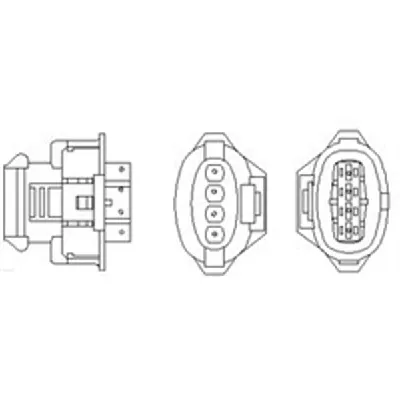 Lambda-sonda MAGNETI MARELLI 466016355124 IC-E469E0