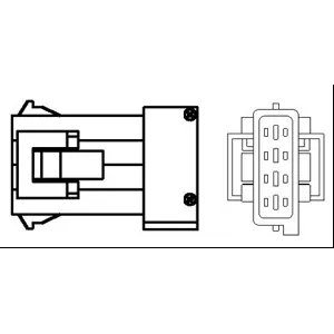 Lambda-sonda MAGNETI MARELLI 466016355158 IC-G0KFH0