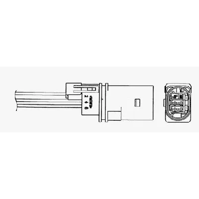 Lambda-sonda NGK LZA07-AU1 1772 IC-A1122F