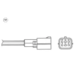 Lambda-sonda NGK LZA07-MD17 93269 IC-D4A57F
