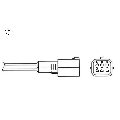 Lambda-sonda NGK LZA07-MD17 93269 IC-D4A57F