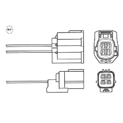 Lambda-sonda NGK LZA07-MD2 9394 IC-D4A562