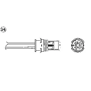 Lambda-sonda NGK OTA7H-5A1 0486 IC-302032