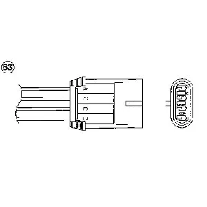 Lambda-sonda NGK OTA7N-5A2 1938 IC-536584