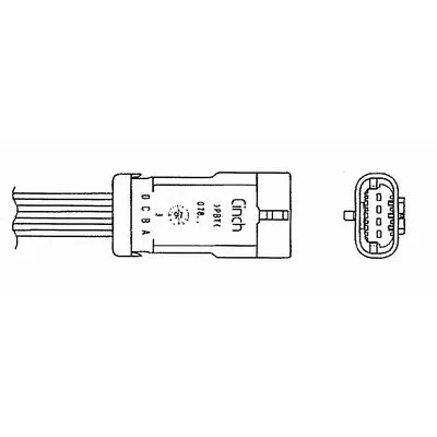 Lambda-sonda NGK OZA277-R1 1704 IC-ABFDE2