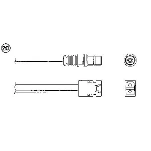 Lambda-sonda NGK OZA721-EE24 91071 IC-E29CB0