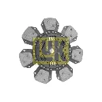 Lamela kvačila LUK 331 0075 12 IC-E5295A