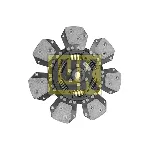 Lamela kvačila LUK 331 0075 12 IC-E5295A