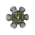 Lamela kvačila LUK 331 0234 11 IC-DB0706