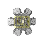 Lamela kvačila LUK 331 0334 10 IC-C346AB